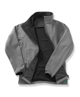 Women's Core printable softshell jacket — Charcoal/Black