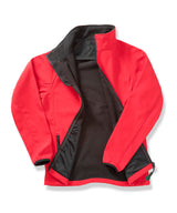 Women's Core printable softshell jacket — Red/Black