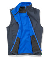 Printable softshell bodywarmer — Navy/Royal