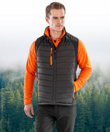 Compass padded softshell gilet — lifestyle