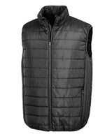 Promo padded bodywarmer — Black