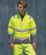 Soft padded safety jacket — lifestyle
