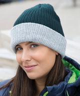 Double-layer knitted hat — lifestyle