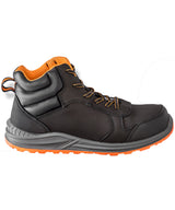 Stirling safety boot — Black/Grey/Orange