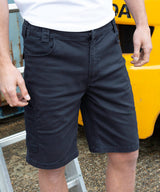 Super-stretch slim chino shorts — lifestyle