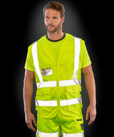 Executive cool mesh safety vest — lifestyle