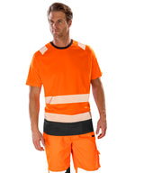 Recycled safety t-shirt — lifestyle