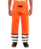 Heavy-duty prism PU safe and dry trousers with recycled backing — lifestyle