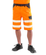 Safe-Guard recycled dynamic stretch safety shorts — lifestyle