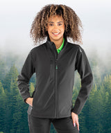 Women's recycled 3-layer printable softshell jacket — lifestyle