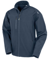 Recycled 3-layer printable softshell jacket — Navy