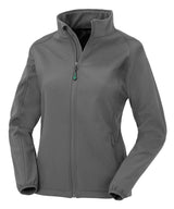 Women's recycled 2-layer printable softshell jacket — Workguard Grey