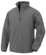 Men's recycled 2-layer printable softshell jacket — Workguard Grey