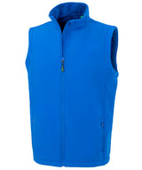 Men's recycled 2-layer printable softshell bodywarmer — Royal