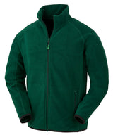 Recycled fleece polarthermic jacket — Forest Green