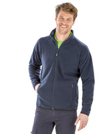 Recycled fleece polarthermic jacket — lifestyle