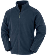 Recycled fleece polarthermic jacket — Navy