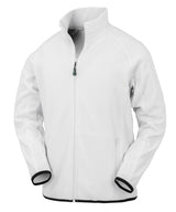 Recycled fleece polarthermic jacket — White
