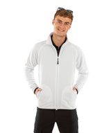Recycled microfleece jacket — lifestyle