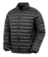 Recycled padded jacket — Black