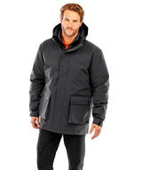 Recycled 3-in-1 padded ripstop jacket — lifestyle