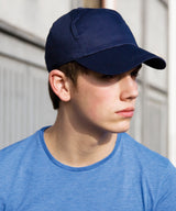 7-panel advertising cap — lifestyle