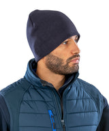 Pull-on soft-feel acrylic hat — lifestyle