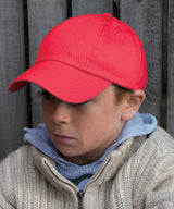Junior low-profile cotton cap — lifestyle