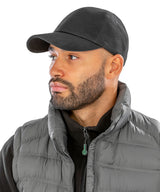 Low-profile heavy brushed cotton cap — lifestyle