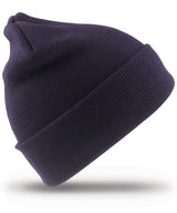 Recycled woolly ski hat — Navy