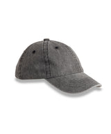 Junior pure cotton vintage cap — Vintage Black