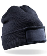 Recycled ThinsulateTM printers beanie — Navy