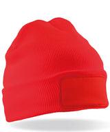 Recycled ThinsulateTM printers beanie — Red
