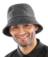 Pure cotton vintage bucket hat — lifestyle