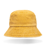 Pure cotton vintage bucket hat — Vintage Mustard