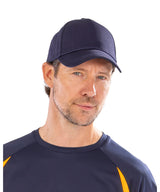 5-panel organic cotton cap — lifestyle