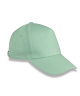 5-panel organic cotton cap — Mint