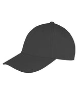 Core recycled low-profile cap — Black