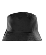 Core recycled reversible bucket hat — Black