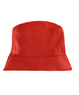 Core recycled reversible bucket hat — Red