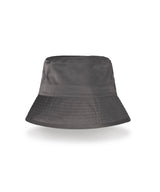 Recycled bound edge bucket hat — Grey