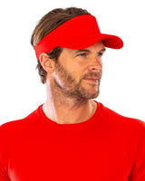 Recycled sport visor — lifestyle
