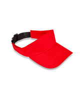 Recycled sport visor — Red
