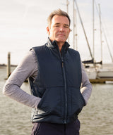Fleece-lined bodywarmer — lifestyle