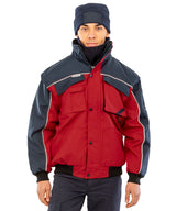 Work-Guard zip sleeve heavy-duty pilot jacket — lifestyle