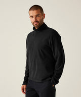 Zip-neck microfleece — lifestyle