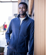 Full-zip microfleece — lifestyle