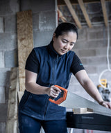 Women's microfleece bodywarmer — lifestyle