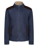 Faversham full-zip fleece — Navy