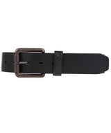 Pro leather work belt — Black